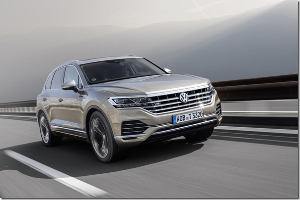 The new Volkswagen Touareg V8 TDI